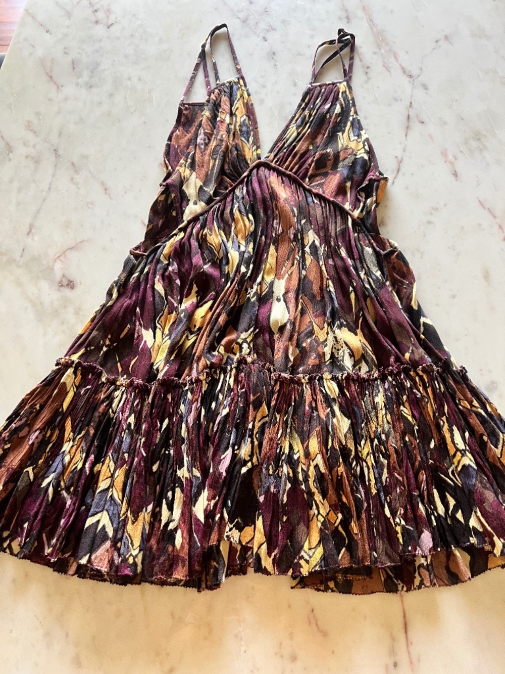 Free People cut out mini dress